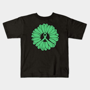 Sunflower Liver Cancer gift Kids T-Shirt